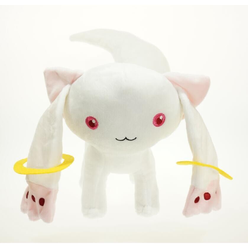 Kawaii Qbay Cat Puella Magi Madoka Magica Magic Kyubey Cute Animal Toy Soft Pillow Doll Fashion Room