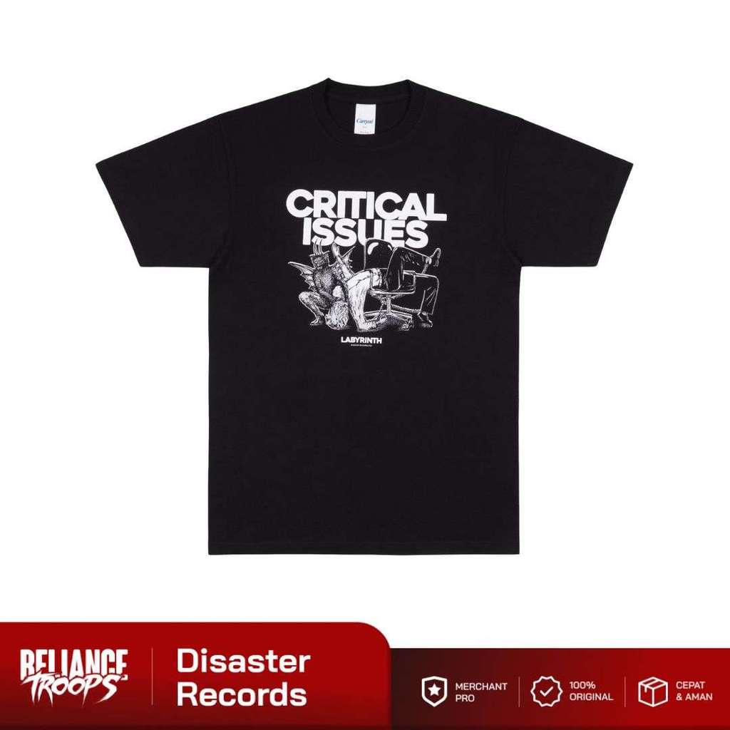 T-shirt Official | Critical Issues - Labyrinth