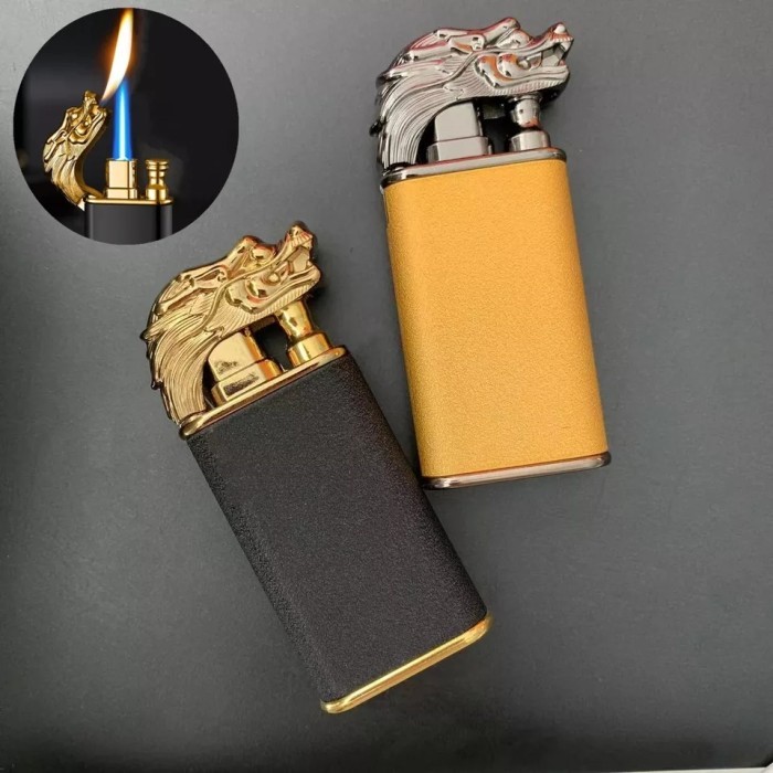 Korek Api Unik 2 Api Model Naga / Korek Api / Korek Api Unik