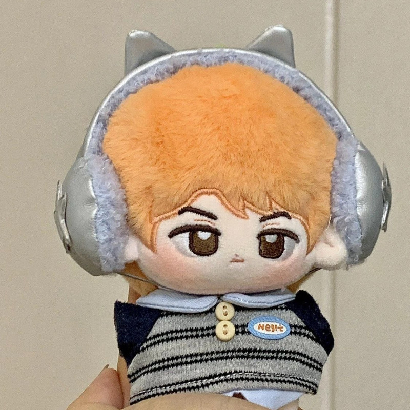Stuffed 10cm Anime Oh Sehun as Starfish Baby Mandarinh Cartoon Plush Doll Toy Dress-up Kid Adults Co