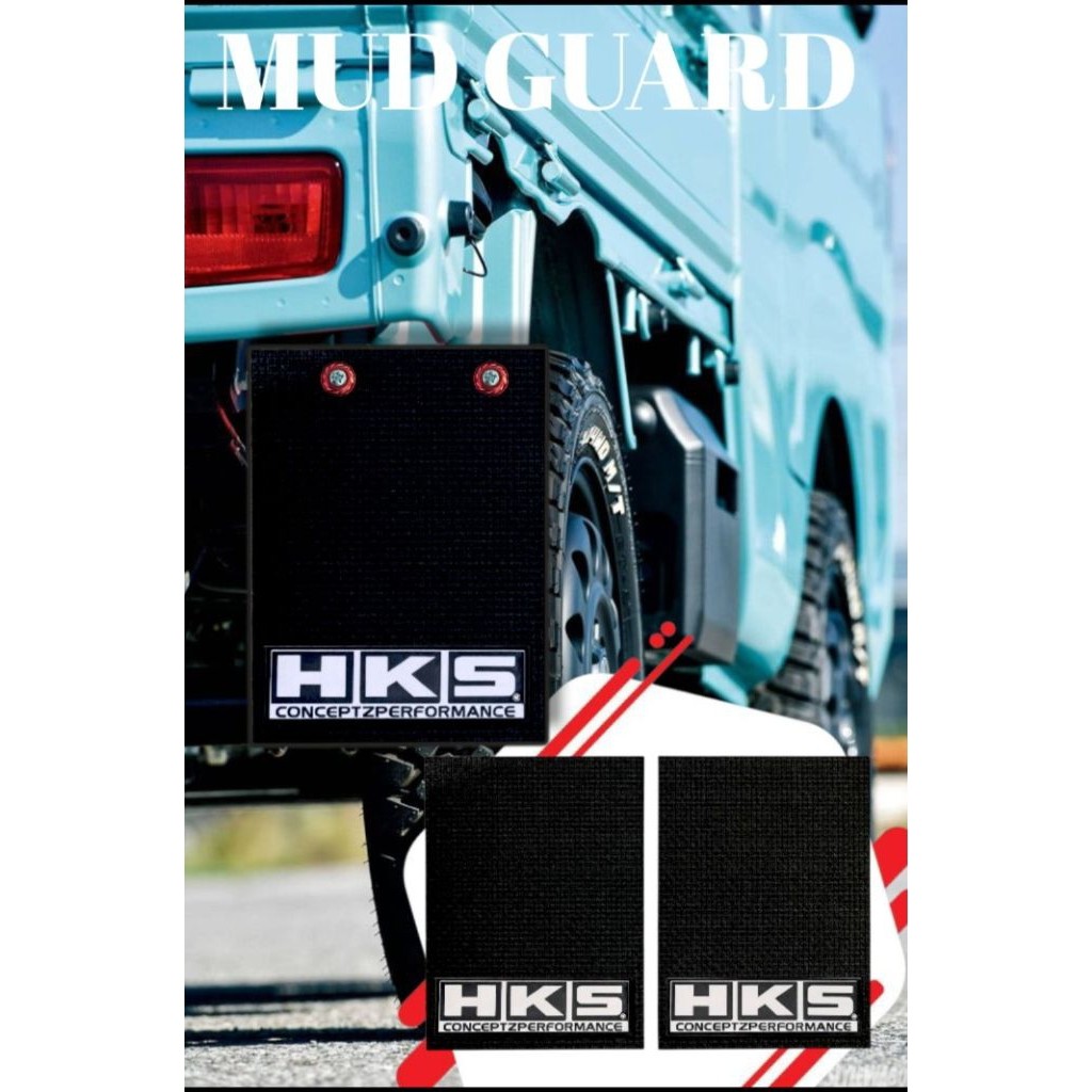 Karpet Lumpur Universal Mudguard Kepet Roda Belakang 1 Set isi 2Pcs Mobil Pickup Granmax L300 Suzuki