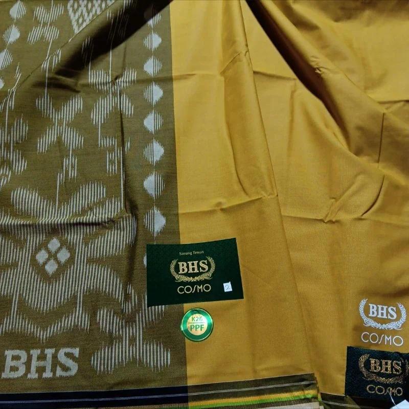 sarung bhs cosmo gold kuning