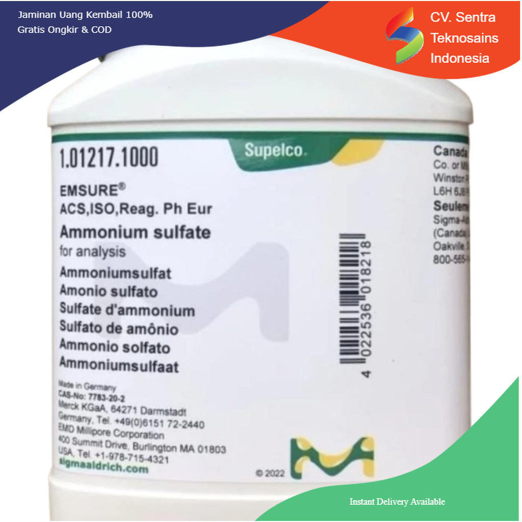 (NH4)2SO4 / Ammonium Sulfate 1.01217.1000 (1 kg)