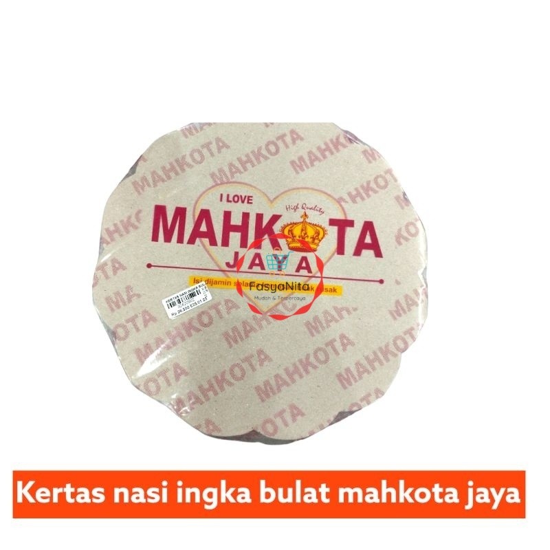 kertas nasi ingka bulat km mahkota jaya - Fasyanita Online Fresh Mart Denpasar - WHY