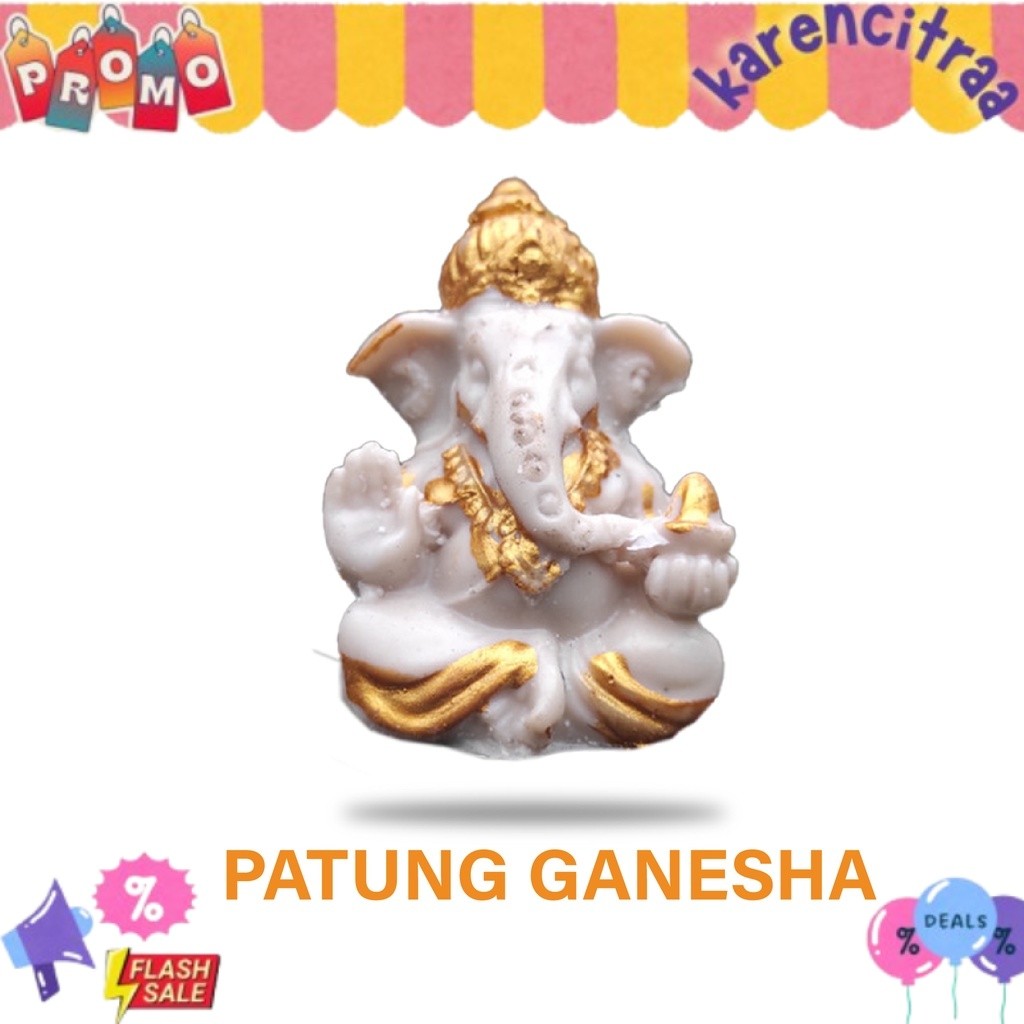 Patung Ganesha - Ganesha Mini - Ganesha Statue - Patung Dewa - Ganesha Sculpture SALE 