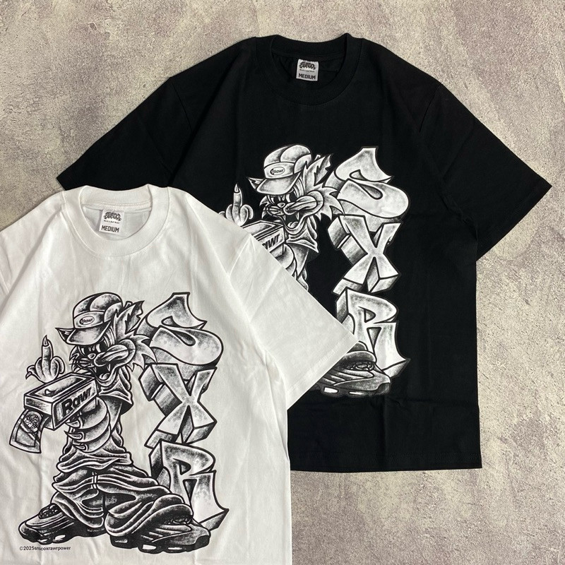 KAOS SNSCO X RAWRPOWER - CATBOYZ IN DA HOOD TSHIRT