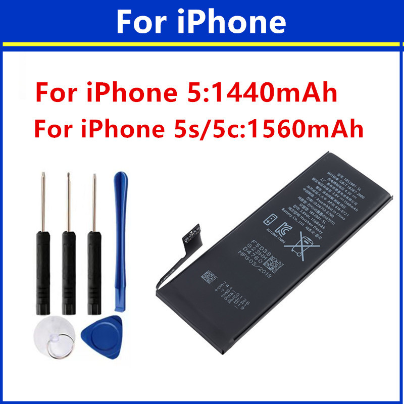 High quality batteries  For Replacement Battery For iPhone 5 5S 5C iPhone 5 iPhone 5S iPhone 5C Repl