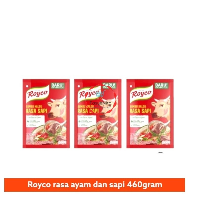 Royco rasa ayam dan sapi 460gram - Fasyanita Online Fresh Mart Denpasar