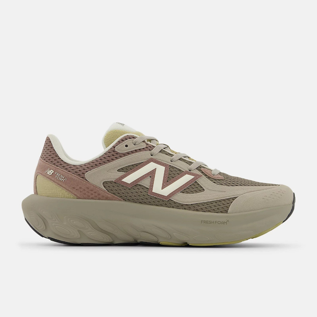 Sepatu Sneakers Unisex New Balance Fresh Foam Trainer Arid Stone with Earth Shadow Original UTRNAC