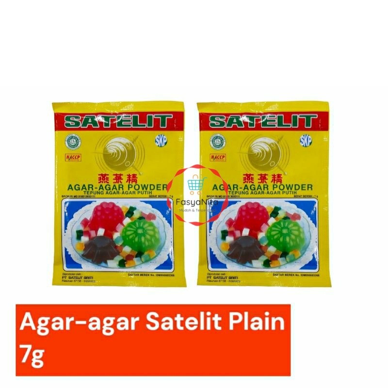 agar agar satelit plain 7g - Fasyanita Online Fresh Mart Denpasar - WHY