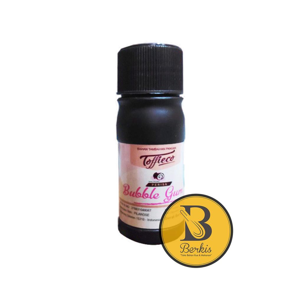 Toffieco Bubble Gum Flavour 25 Gr / Perisa Essence Flav Permen Karet
