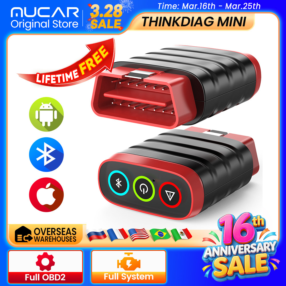 THINKCAR Thinkag MINI OBD2 scanner full system bluetooth  Automotive agnostic tool OBD code reader s