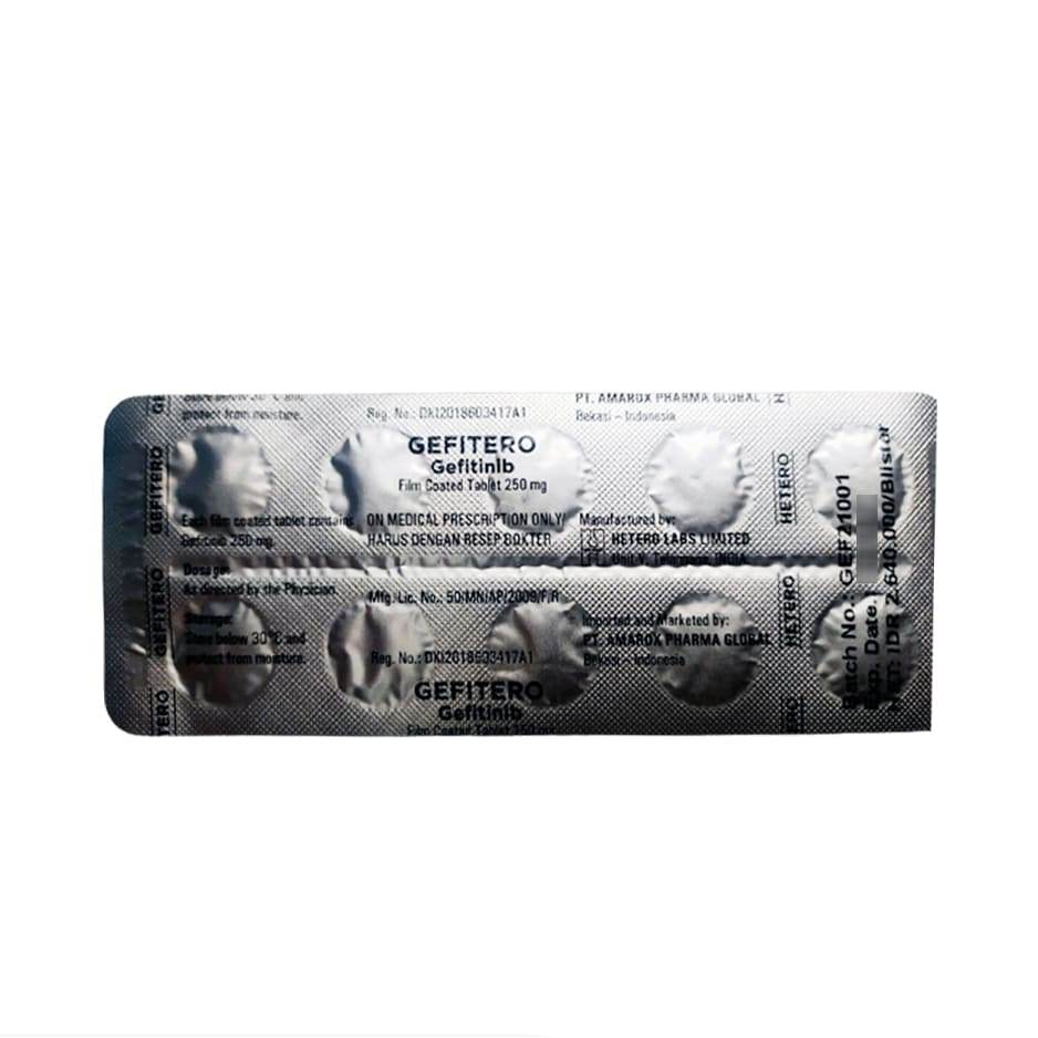 GEFITERO 250 MG 1 BLISTER @ 10 TABLET SALUT SELAPUT