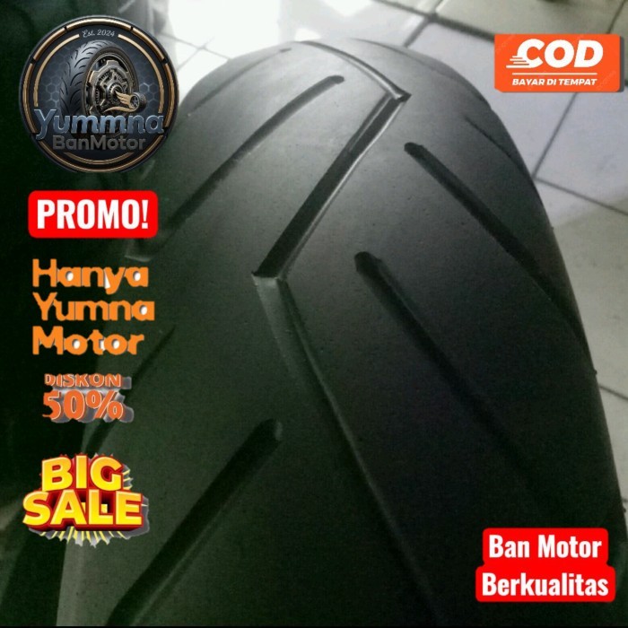 Ban motor bekas suntikan IRC tubeless Ring 17 ukuran 120/70-17