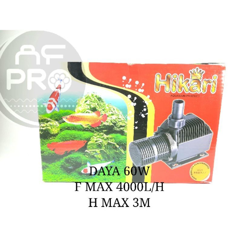 Pompa kolam hidroponik airmancur HIKARI HK WP 6800