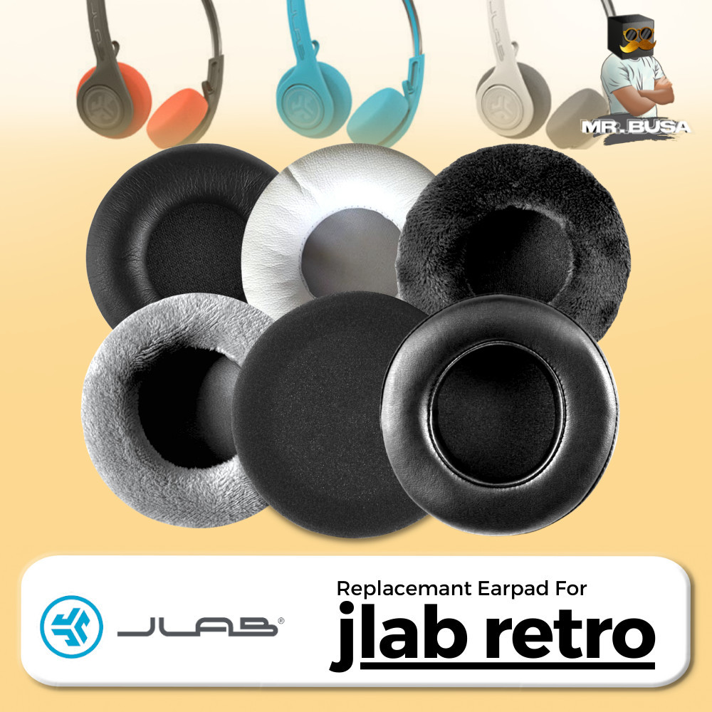 Earpad Foam Jlab Retro Earcup Ear Cushion Busa Bantalan
