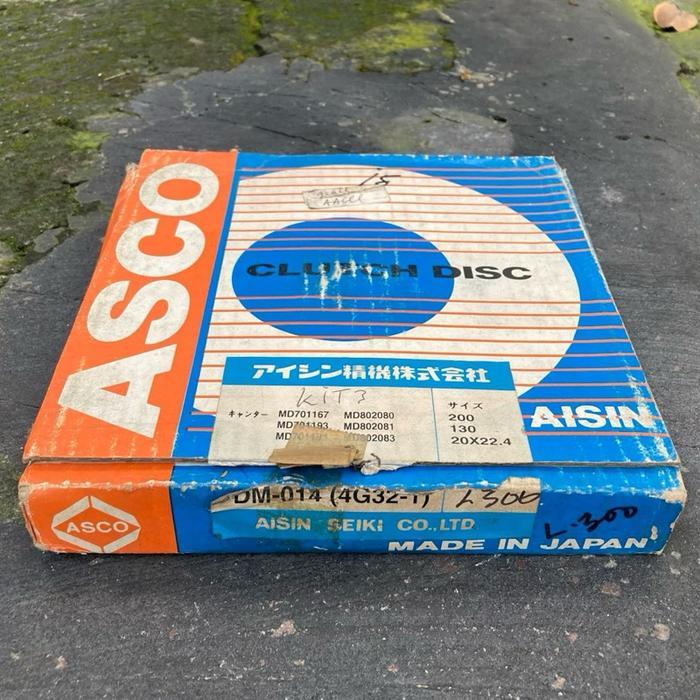 Disc Assy Clutch Plat Kampas Kopling Mitsubishi Colt T120SS L300 Kuda Bensin Lancer EVO 3 4 Suzuki C
