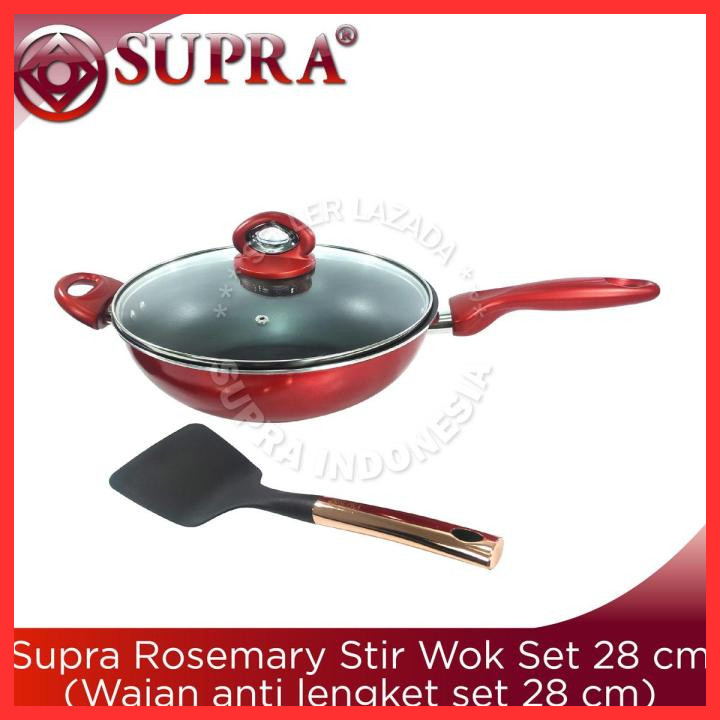 Wok Tutup/Stir Wok SUPRA 28cm, 30cm, 32cm
