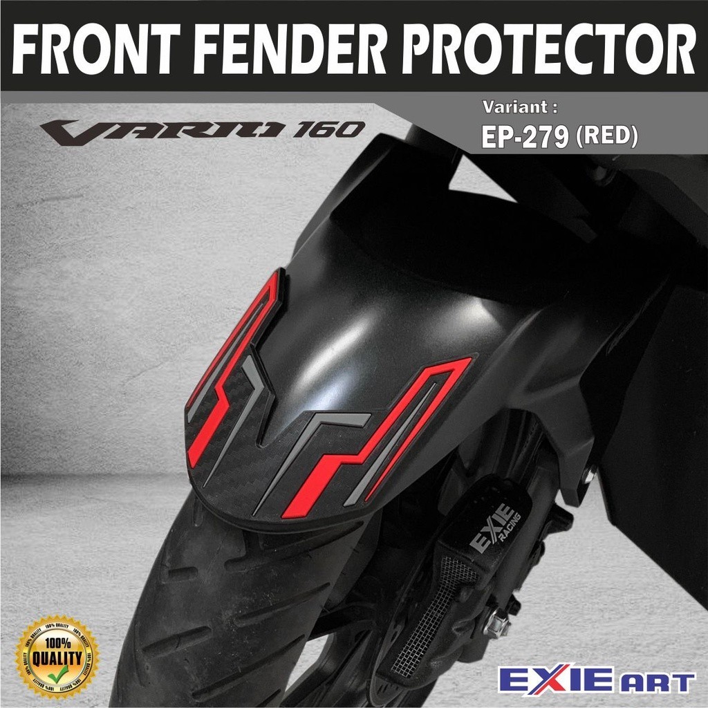 PROMO!! FRONT FENDER PROTECTOR VARIO 160 - BODY PROTECTOR VARIO - AKSESORIS MOTOR VARIO 160
