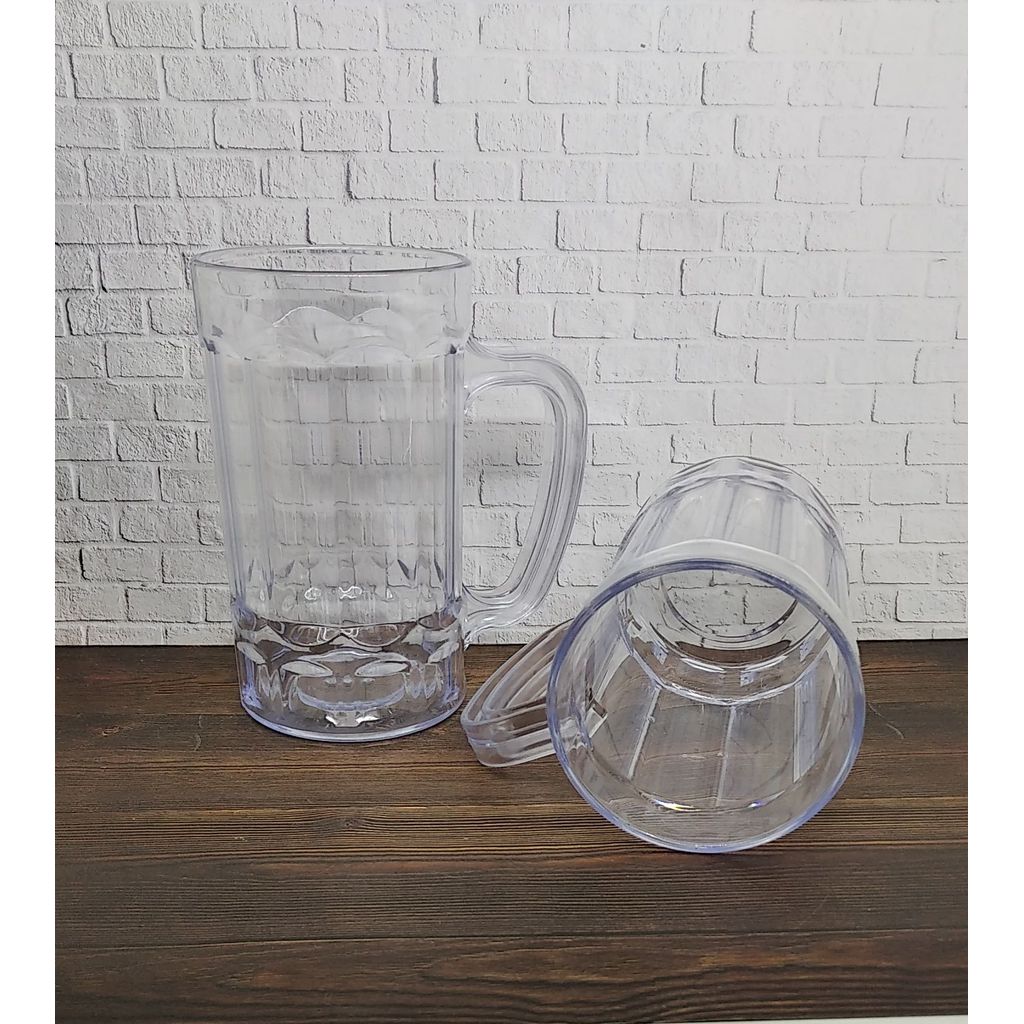 GELAS GAGANG BEER 6 PCS GELAS PLASTIK BESAR