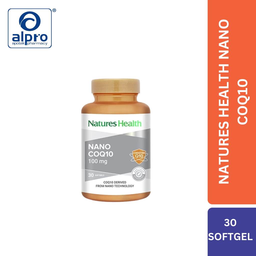 Natures Health Nano Coq10 30 Kapsul