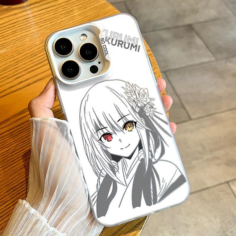 Kurumi Tokisaki Date A Live Line Art Anime Style Keren Estetika Anti Jatuh Tahan Lama Viral Casing H