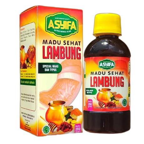 Madu Sehat Lambung Asyifa & Madu Herbal Lambung Nadhifa 280gr - Asyifa
