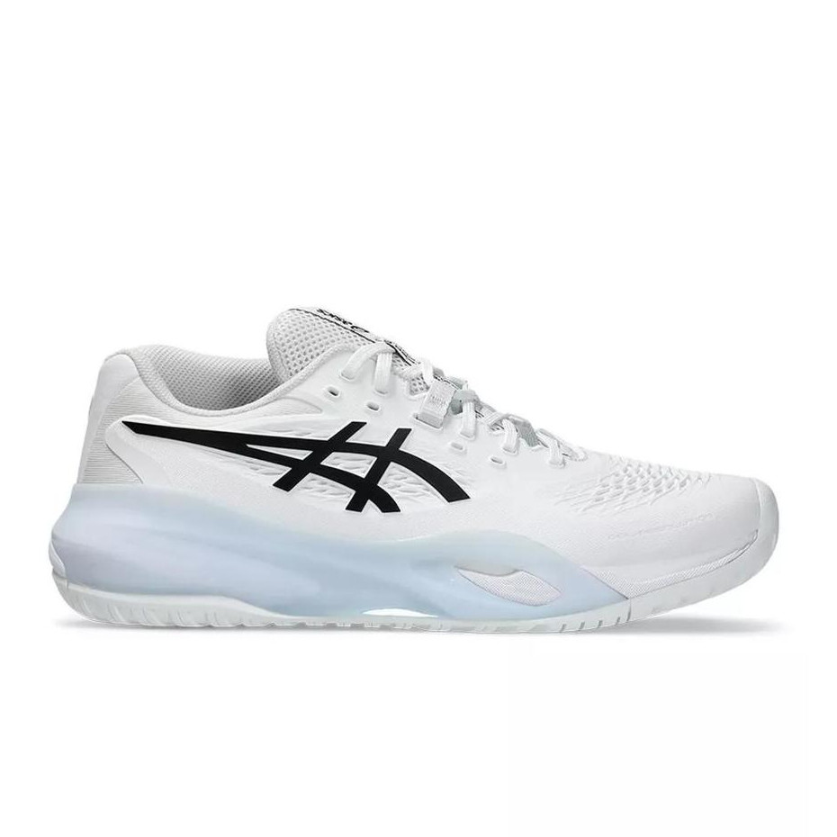 Sepatu Tenis Padel Pria Asics GEL-Resolution X White Black Original 1041A481.100