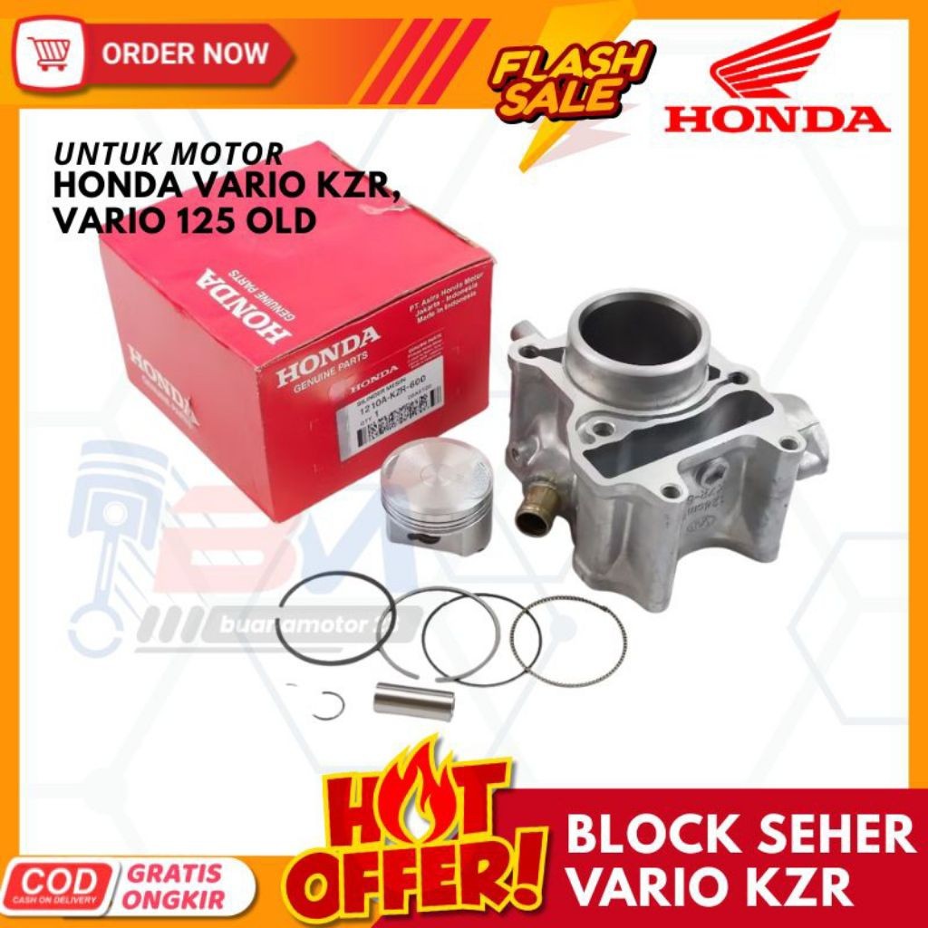 Block Seher Vario 125 old / Seher Buat Honda Vario FI 125 OLD KZR / buanamotor 23