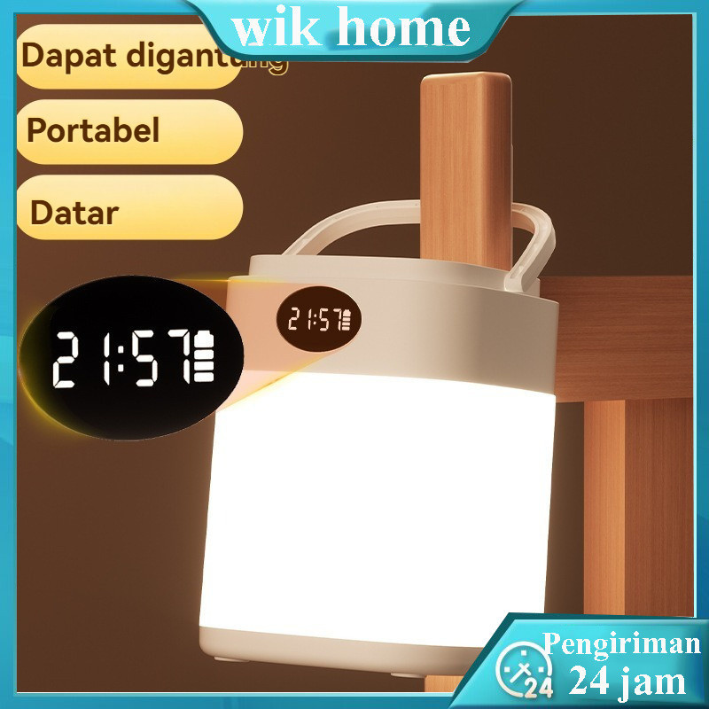 LED Remote Control Lampu Malam Kamar Tidur Khusus untuk Tidur/Lampu Tidur Aestetik LED Night Light P