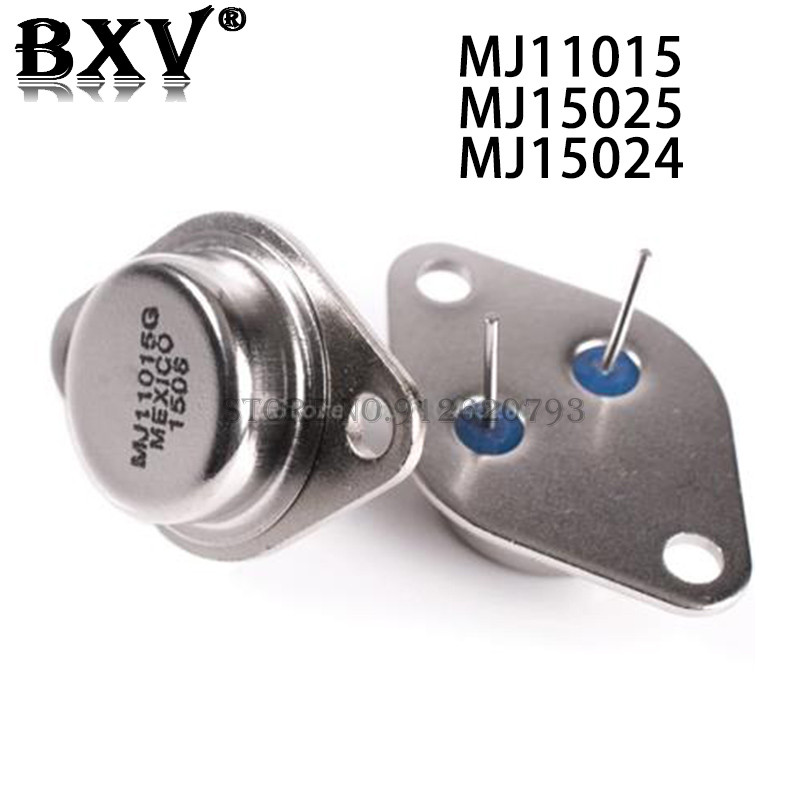 2PCS MJ11015G MJ11015 MJ15025G MJ15025 MJ15024G MJ15024 TO-3