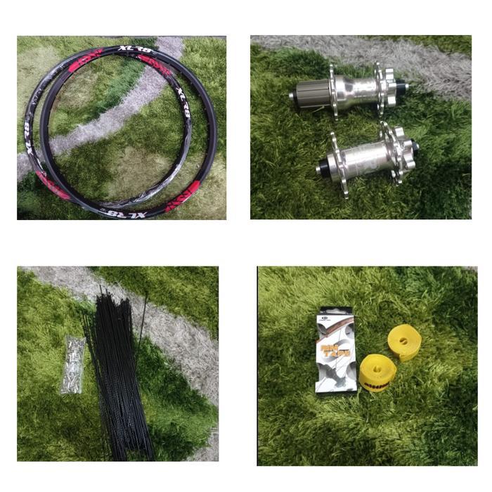 WHEELSET XLR8 27.5 INCH 32 HOLE DISCBRAKE