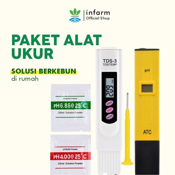Hot Produk INFARM - Alat Ukur Berkebun Paket Lengkap Paket Alat Ukur Berkebun Lengkap Digital Soil M