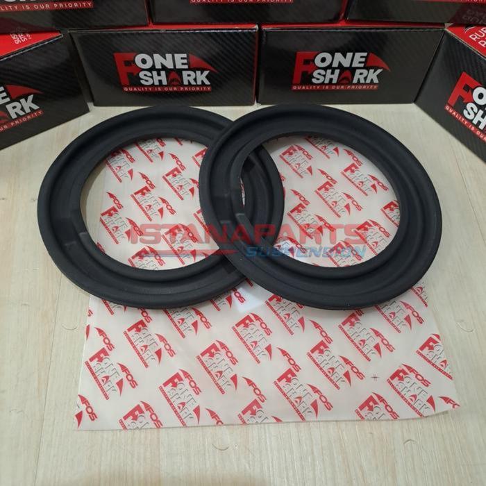 Karet Tatakan Per / Karet Bantalan Per Depan Bawah Merk F-One Shark FOS Toyota Altis 2001-2012 / Vio