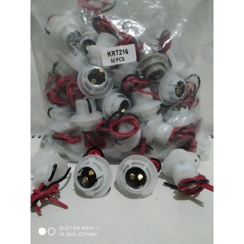 SOKET PITING FITING FITTING VITING LAMPU REM STOP KAKI 2 MOTOR MOBIL UNIVERSAL  BRQ