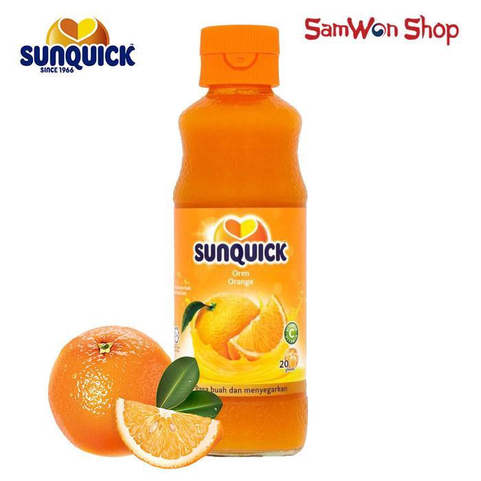[TERLARIS] SUNQUICK ORANGE / SIRUP SUNQUICK RASA JERUK / SYRUP SUNQUICK 330 ML[TERLARIS ]