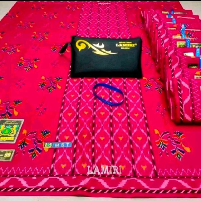 Promo SARUNG LAMIRI MST / KDT  Bahan Rayon - Pink