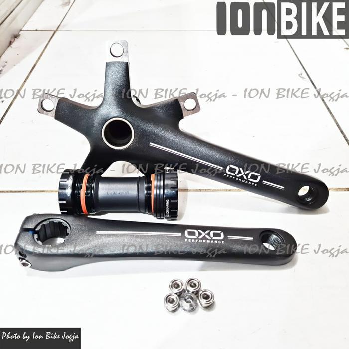 Crank Arm Oxo Black BCD130 Hollowtech 2 BB HT2 Crank Seli Hollow tech