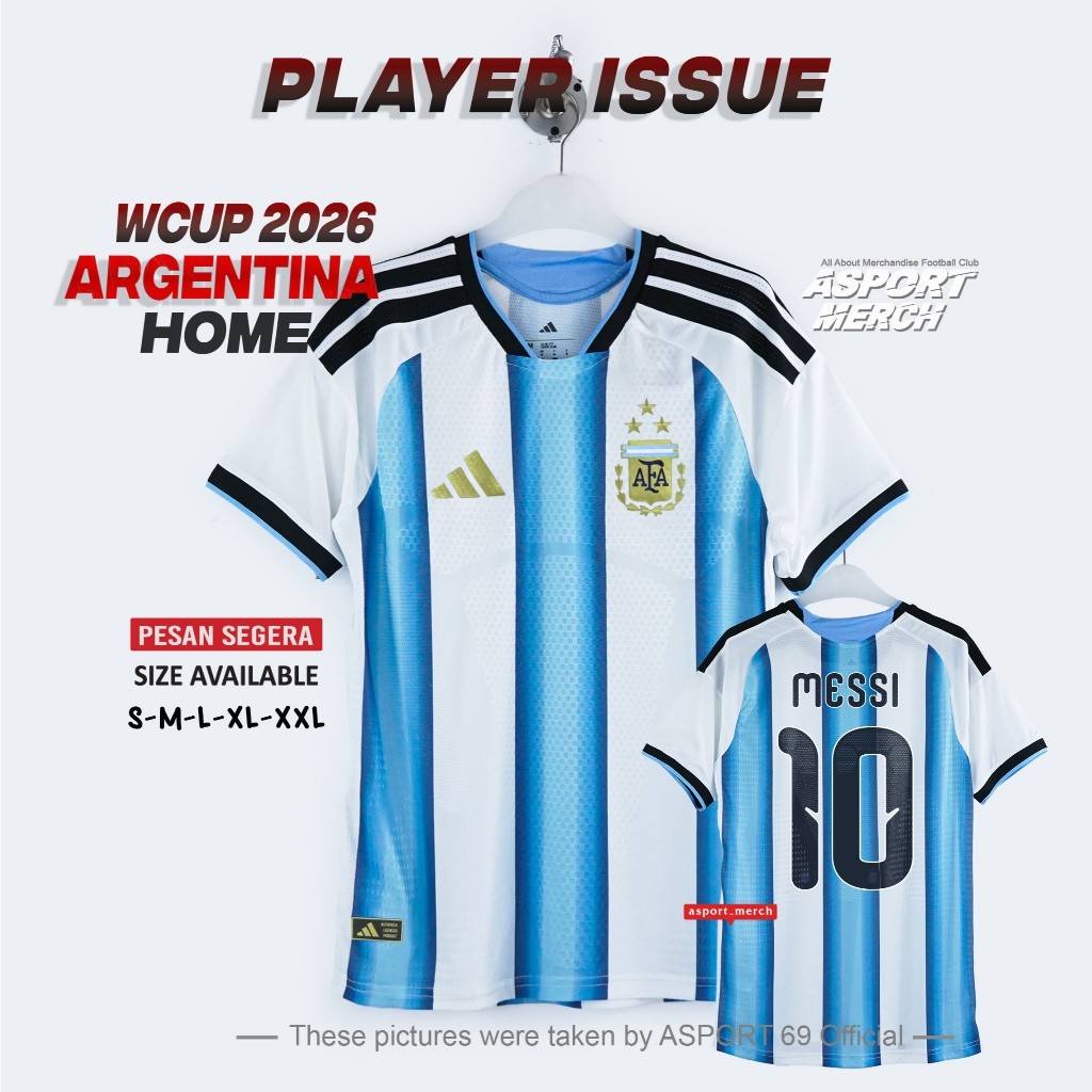 ASPORT PLAYER ISSUE ARGENTINA HOME WCUP 2026 PI