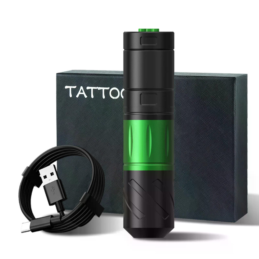 Mesin Tato T-Rex Mesin Tato Wireless Mesin Tato Rotary LED Tampilan Digital Pistol Tato