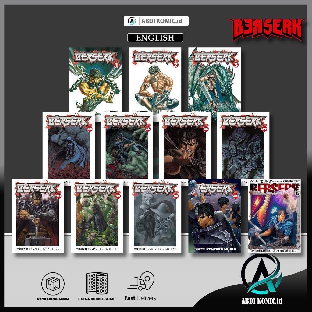Komik Manga Berserk Volume 1 - 42 (English)