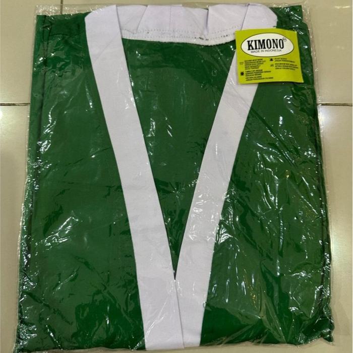 Baju Pasien Kimono Baju Kimono Baju Pasien Rumah Sakit - Hijau Tua, All Size