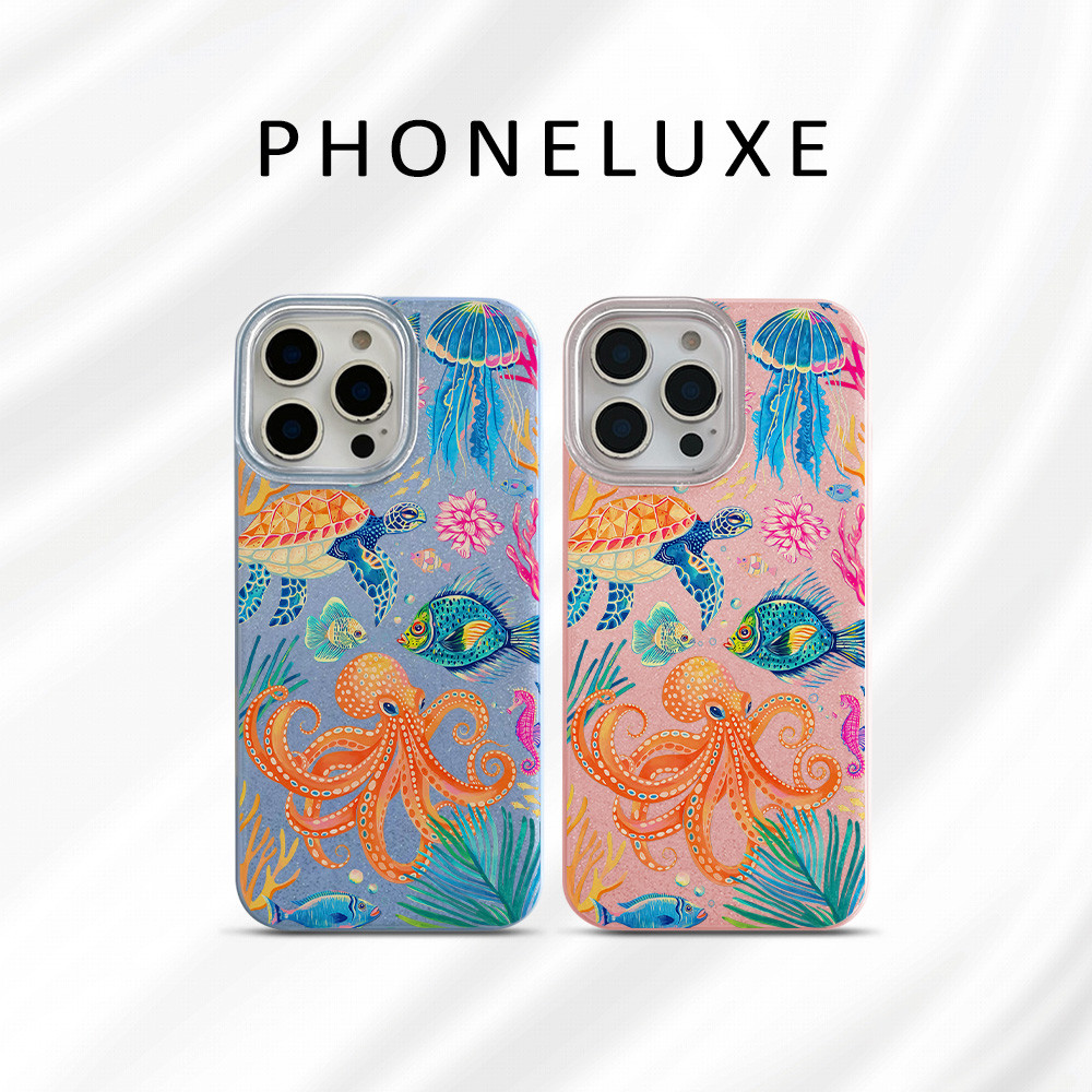PHONELUXE Cocok Phone Case for iPhone 11 13 12 14 15 16 17 Pro Max 7 8 6 6S Plus. Made of soft silic
