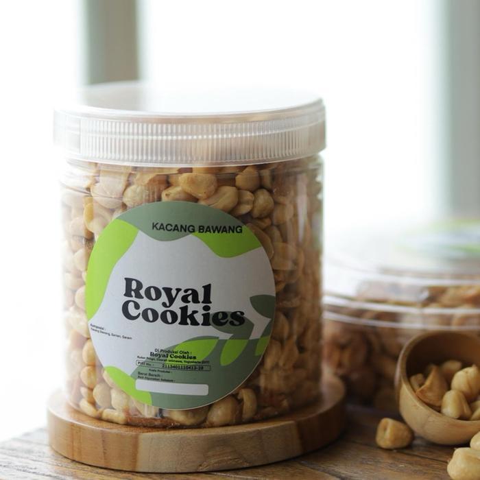 PROMO  KACANG BAWANG Kacang Tanah Renyah Premium Garing Goreng Toples Tabung - -