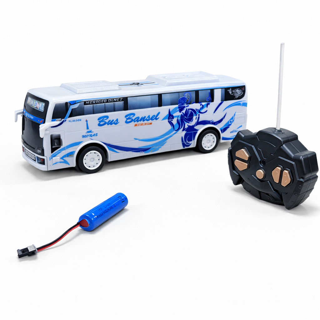 RC Bus Basuri Besar Telolet – Bus Remote Control Musik Anak
