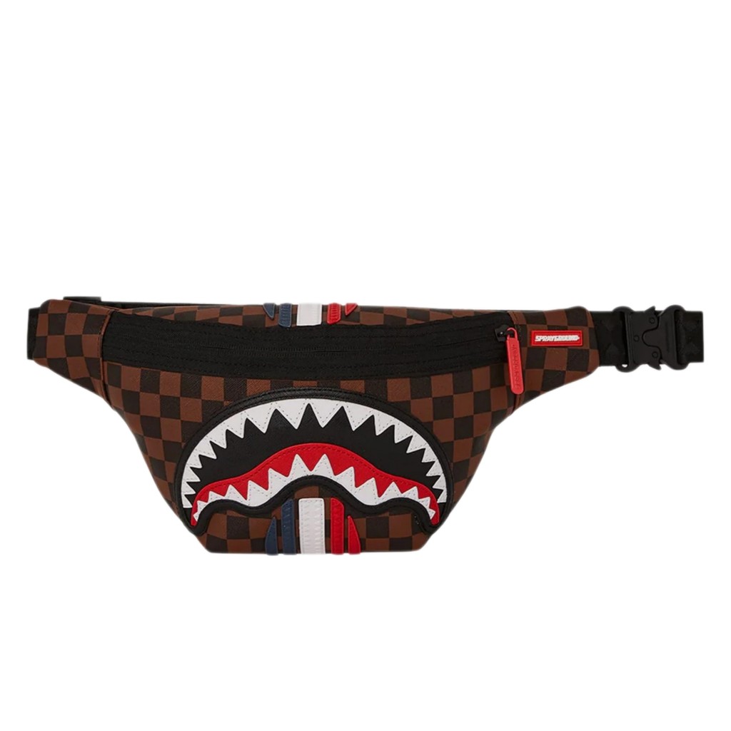 Sprayground Sharks In Paris GT Waistbag / Tas Branded Original