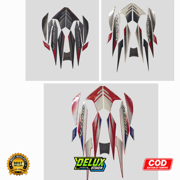 STRIPING STICKER LIS LES POLET BODY MOTOR YAMAHA VIXION NEW 2014