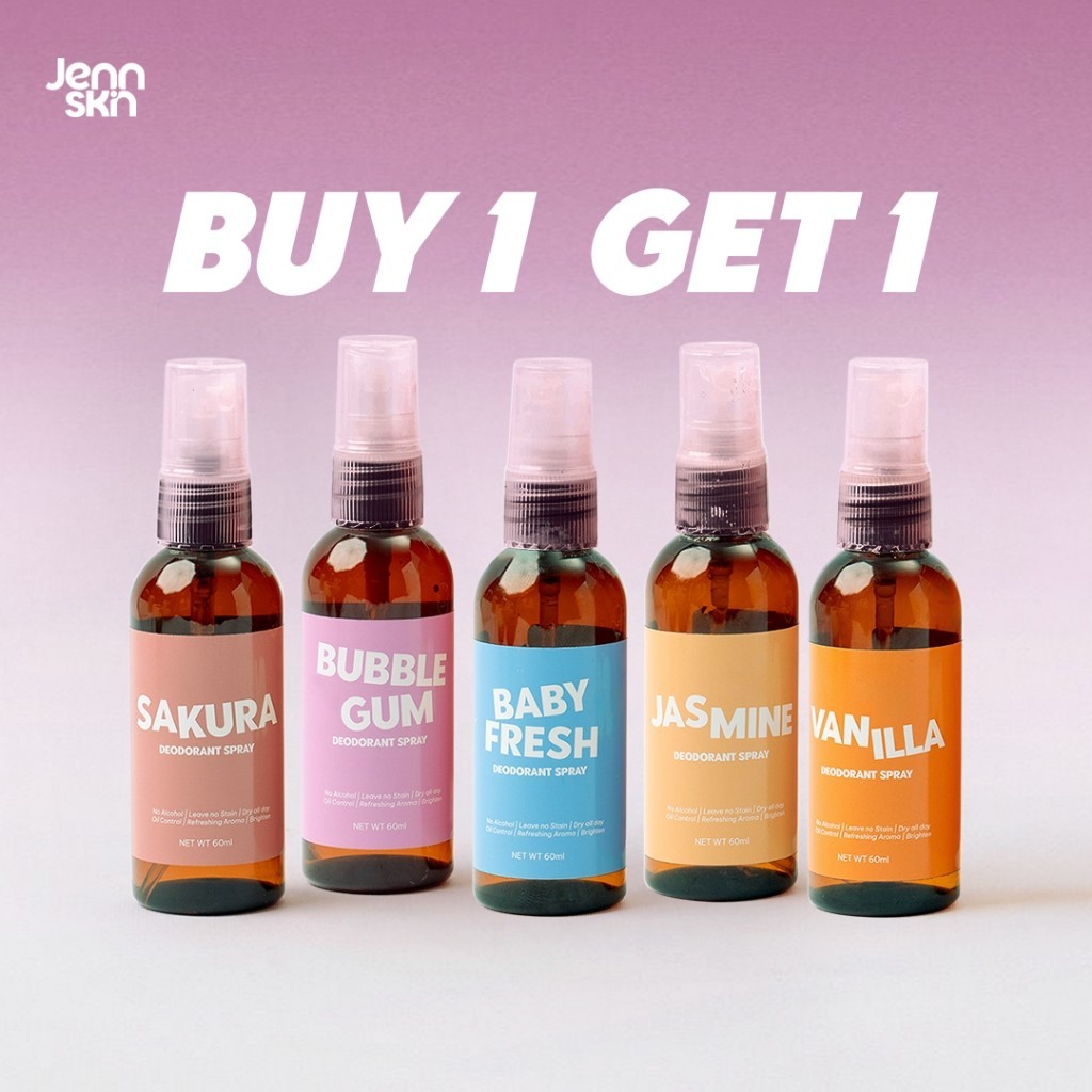 PROMO SPESIAL Jenskin Naturals BUY 1 GET 1 DEODORANT SPRAY