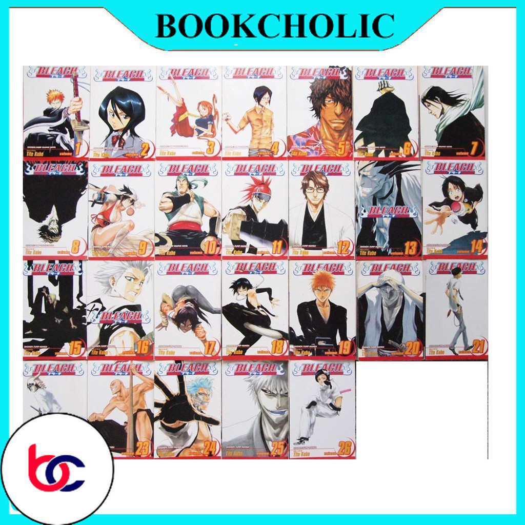 Komik Manga Bleach, 74 Books series (Engllish) - Bookcholic