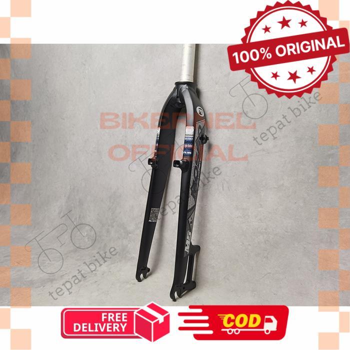 Fork Rigid Mosso M5EV alloy Original - Black Grey -biker